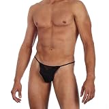 Activ Pouch Black Men’s G-String Underwear By Gregg Homme Size Large
