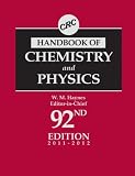 CRC Handbook of Chemistry and Physics, 92nd Edition (CRC Handbook of Chemistry & Physics)