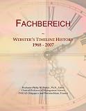 Fachbereich: Webster's Timeline History, 1968 - 2007