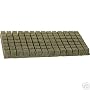 A'Ok Starter Plugs - 1.5 in. sq. Sheet of 98 starter cubes - Grodan Stonewool