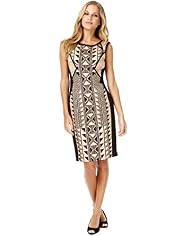 Cotton Rich Mirror Aztec Print Shift Dress