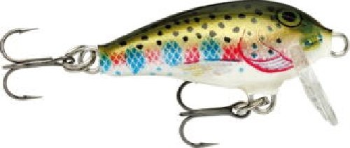 Rapala Mini Fat Rap 03 Fishing lure, 1.5-Inch, Rainbow Trout