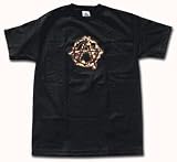 ANARCHY FLAMES Logo Kids T Shirt 7T-Yellow
