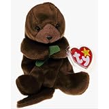 Seaweed the Otter - MWMT Ty Beanie Babies
