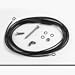 Grounding Kit for ESD Hard Laminate, 10' Ground Cord w/1 megohm Resistor