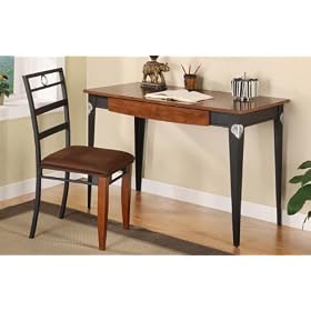 2 piece Mahattan Writing Desk with Chair by Poundex