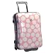 International Traveller DOTS Shiny Print Polycarbonate 21 Wheeled Carry-On