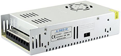 Fineuu AC To DC 12V Switch Power Supply 120W 150W 180W 240W 360W 480W 600W For LED Strip CCTV (360W)