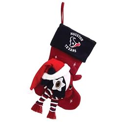 22" NFL Houston Texans Baby Mascot Football Christmas Stocking