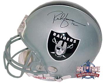 Rich Gannon Autographed/Hand Signed Oakland Raiders Full Size Pro Helmet