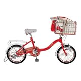 バッグ付きペット用自転車　ハローキティ