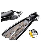 Atomic Aquatics Smoke on the Water Splitfins High Energy Compound Split Fins for Scuba Diving Dive Divers Snorkeling Fins