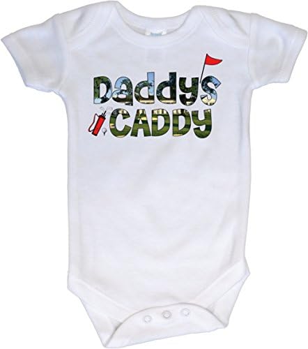 Daddy's Golf Caddy (Unisex Baby Bodysuit Size 3 Months)