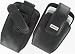 OEM Original RIM BlackBerry Storm 9530 Black Leather Carrying Case Pouch Holster with Swivel Belt Clip Magnetic Enclosure no Snap