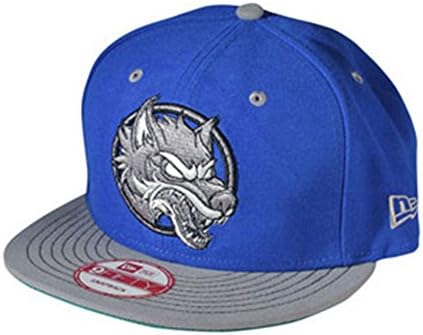 Close Your Eyes Men's Wolf Baseball Cap Adjustable Blue