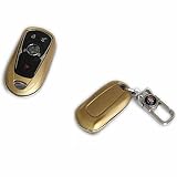 Eaglerichオートリモートスマートキーカバーケースキーホルダーフィットビュイレオンcoldwell車リモートキーカバーケースバッグシェル