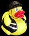 Biker Rubber Duck