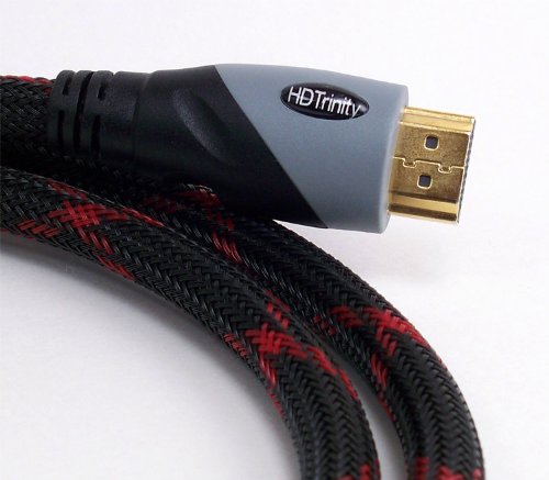 HDTrinity 2m (6.5ft) Platinum Series Premium HDMI Cable 1.3b Category 2 Certified 10.2Gbps