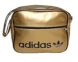Adidas Adicolor Airline Messenger Hand Bag - Gold/ Black