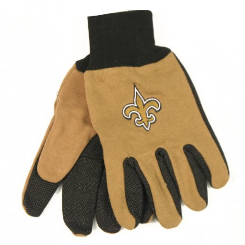 New Orleans Saints 2-TONE Sport / Grip Utility Gloves