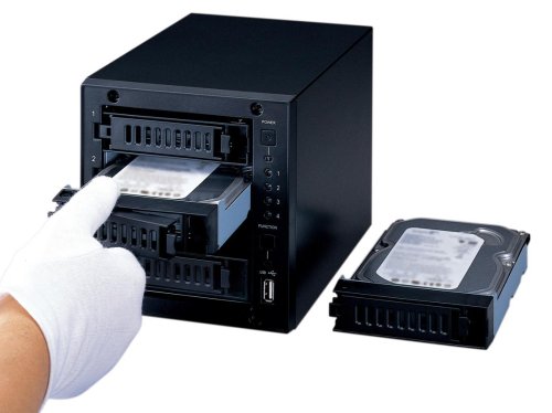 Cover image : BUFFALO 〈リンクステーション〉 RAID5/ Webアクセス機能搭載 DLNA対応 ネットワーク対応HDD LS-Q1.0TL/1D
