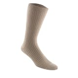 FootSmart Men's / Women's Diabetic Dress Cotton Crew Socks