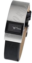 Morgan Ladies Analogue Black Leather Strap Watch