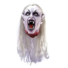 Gothic Vampire Head Prop Halloween Decoration