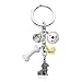Bichon Frise - I Love My Dog Keychain