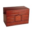 "Empress" Mele & Co. Jewelry Box in Walnut