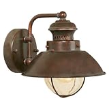 Lighthouse-RBZ - 1 Light Small Nautical Outdoor Lighting Wall Lamp Fixture - Copper Bronze - B2524