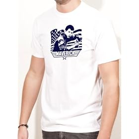 T-Shirt Top Gun Tom Cruise Maverick Film Shirt E68