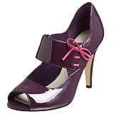  : Nine West Women's Huilio Peep Toe Pump,Dk Purple,8 M US