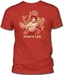 Bruce Lee Dragon Red Dragon Heather Red T-Shirt