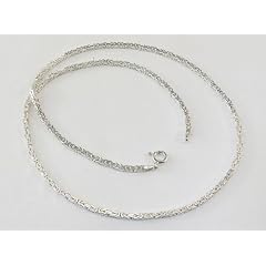 K�nigskette 2mm - 925 Silber; L�nge 40-100cm