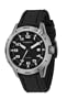 Fossil Men's AM4239 Black Rubber Watch