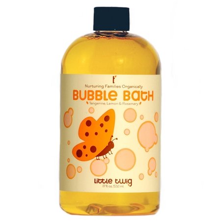 Organic Tangerine Bubble Bath by Little Twig - 17oz.