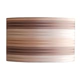 Laura Ashley SLD39113 Selby 13-Inch Striped Drum Shade