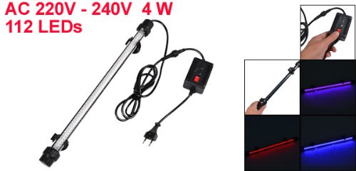 Como Nine Sections Multicolor Light 4W 112 LEDs Submersible Lamp w Adapter