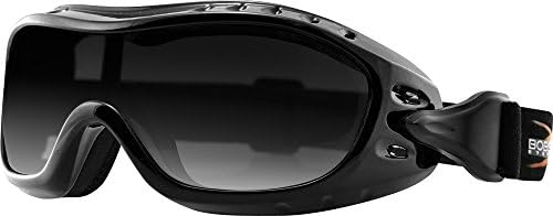 Bobster Night Hawk Polycarbonate Anti-Fog Goggles - Smoke Lens - BHAWK01