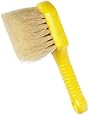 Rubbermaid Commercial FG9B3000YEL Short Plastic Handle Utility Brush, Tampico Fill, Yellow