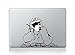 Cookie Monster Milk and Apple MacBook Pro / Air sticker decal vinyl skin design by Mac Tatt! Customize your Apple Laptop computer!