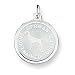 pointer25 - Sterling Silver German Shorthaired Pointer Disc Charm with