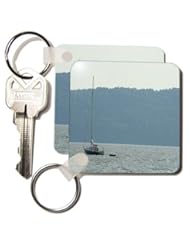 Ann Euell Boats - Hudson River sailing - Key Chains - set of 2 Key Chains