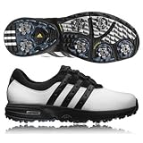 Adidas 2008 Men's AD Comfort II Golf Shoe - Running White / Black / Black - 737456