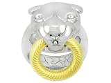 14KT AND STERLING SILVER ARTFORMED PANTHER RING