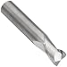 Melin Tool AMGS Carbide Square Nose End Mills, Inch, Stub Length, Uncoated (Bright) Finish, 30 Degree Helix, For Use With Cast Iron, Nickel/Nickel Alloys, Plastics, Steel/Steel Alloys, Titanium/Titanium Alloys