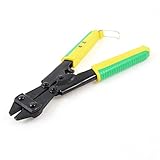 uxcell　黄色　グリーン　プラスチックカバーハンドル　ボルトカッター　クリッパー　手道具
