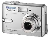 Pentax Optio 50L - Digital camera - 5.0 Mpix - optical zoom: 3 x - supported memory: SD