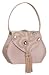 Evening Bag with Tassel and Clear stones (Pink/Peach)